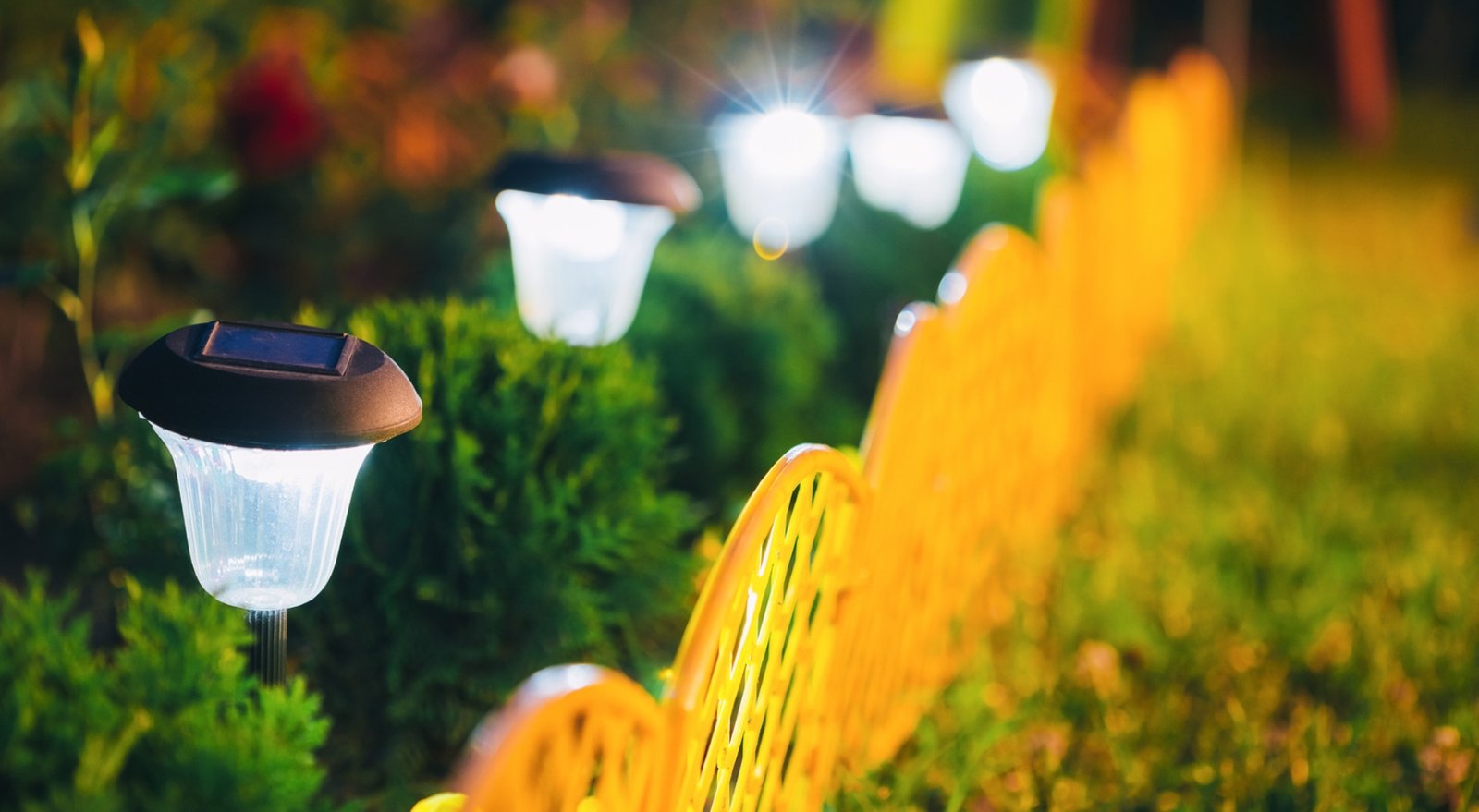 éclairage solaire exterieur