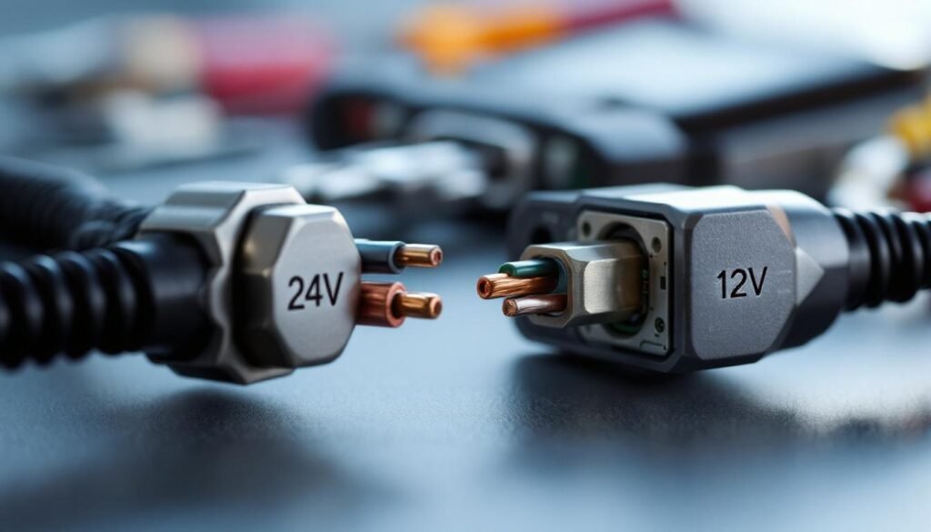 découvrez notre guide complet pour comprendre si vous pouvez brancher du 24v sur du 12v, les risques associés et les solutions adaptées pour sécuriser vos installations électriques.