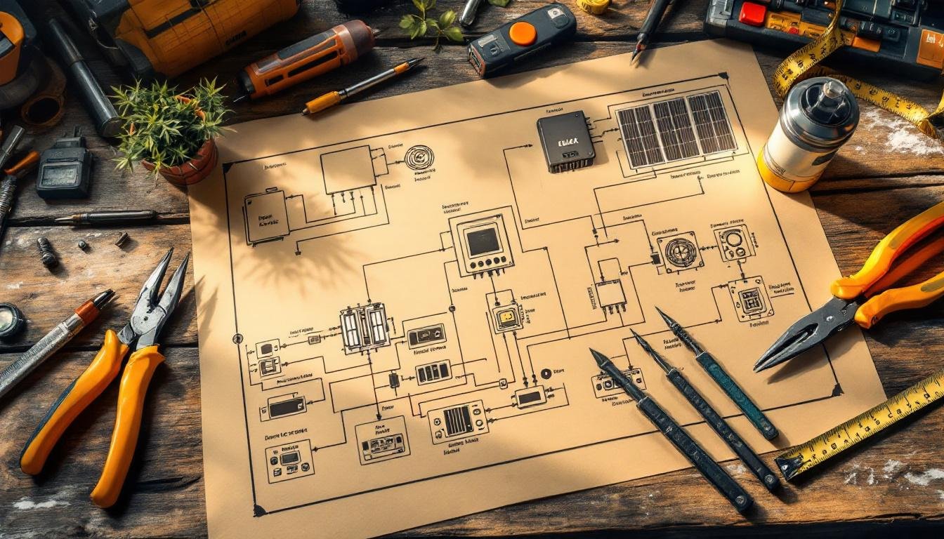 découvrez notre guide complet sur le photovoltaïque avec un schéma détaillé pour comprendre facilement l'installation et le fonctionnement des panneaux solaires.