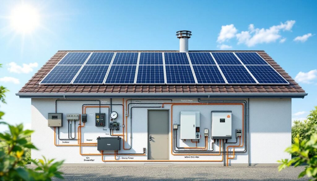 découvrez notre guide complet sur le photovoltaïque avec un schéma détaillé pour mieux comprendre le fonctionnement et les avantages de l'énergie solaire.