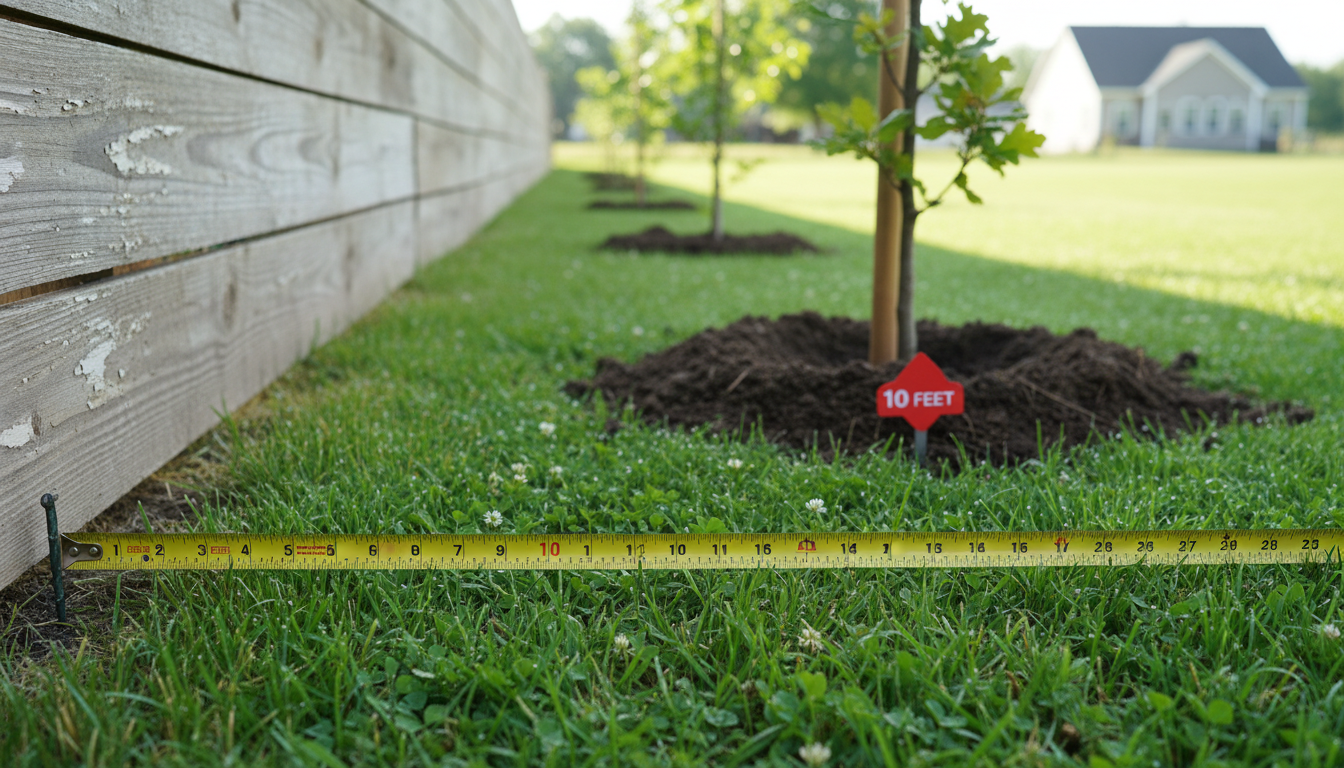 découvrez les distances recommandées à respecter pour planter un arbre afin d'assurer sa croissance optimale et éviter les problèmes avec les bâtiments ou les voisins.