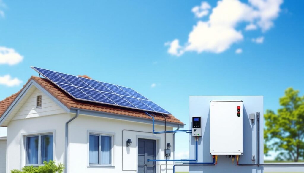 découvrez notre guide complet pour installer un panneau solaire avec batterie, incluant un schéma détaillé pour une installation efficace et durable.