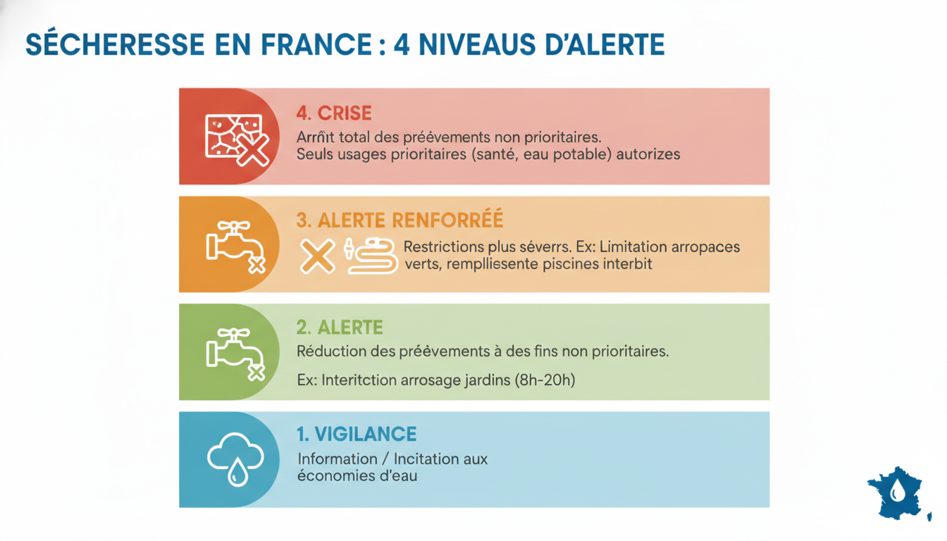 découvrez comment arroser efficacement votre jardin en période de sécheresse tout en économisant l'eau et en respectant les restrictions locales.