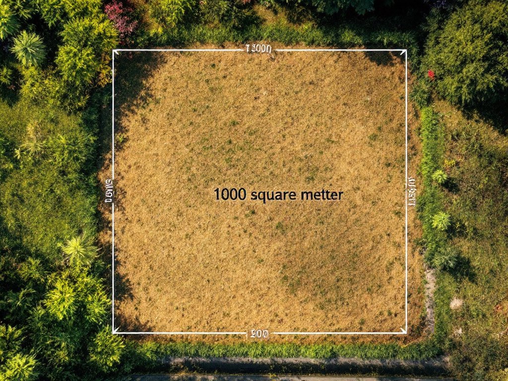 1000 m² : Que représente cela ? : Guide complet