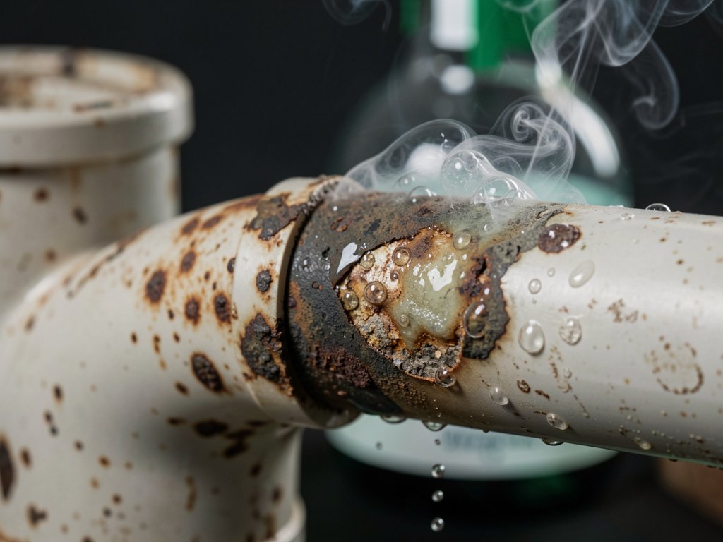 Acide chlorhydrique et PVC : une combinaison risquée pour vos canalisations ?