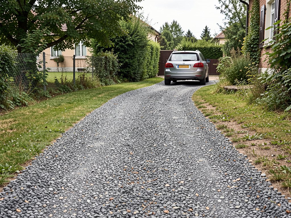 Coût d&rsquo;un chemin d&rsquo;accès carrossable