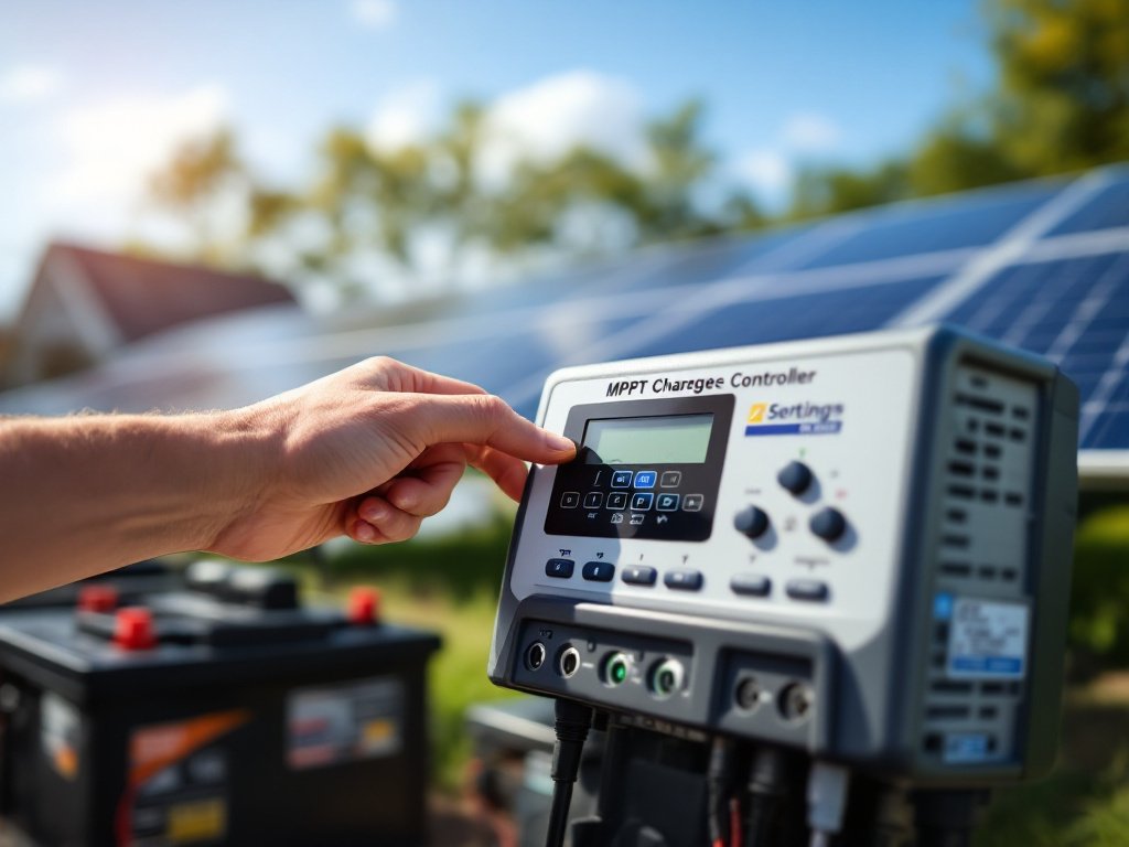 Réglage d'un chargeur MPPT pour panneaux : guide pratique
