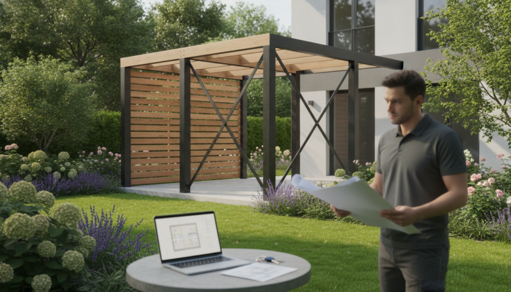 découvrez si l'installation d'une pergola dans votre jardin nécessite une autorisation et quelles sont les règles à respecter pour aménager votre espace extérieur en toute légalité.