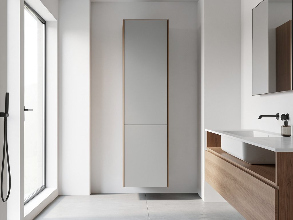 Colonne de salle de bain : 5 solutions gain de place et design