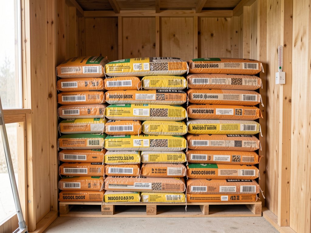 Comment bien stocker ses granulés de bois pour préserver leur rendement