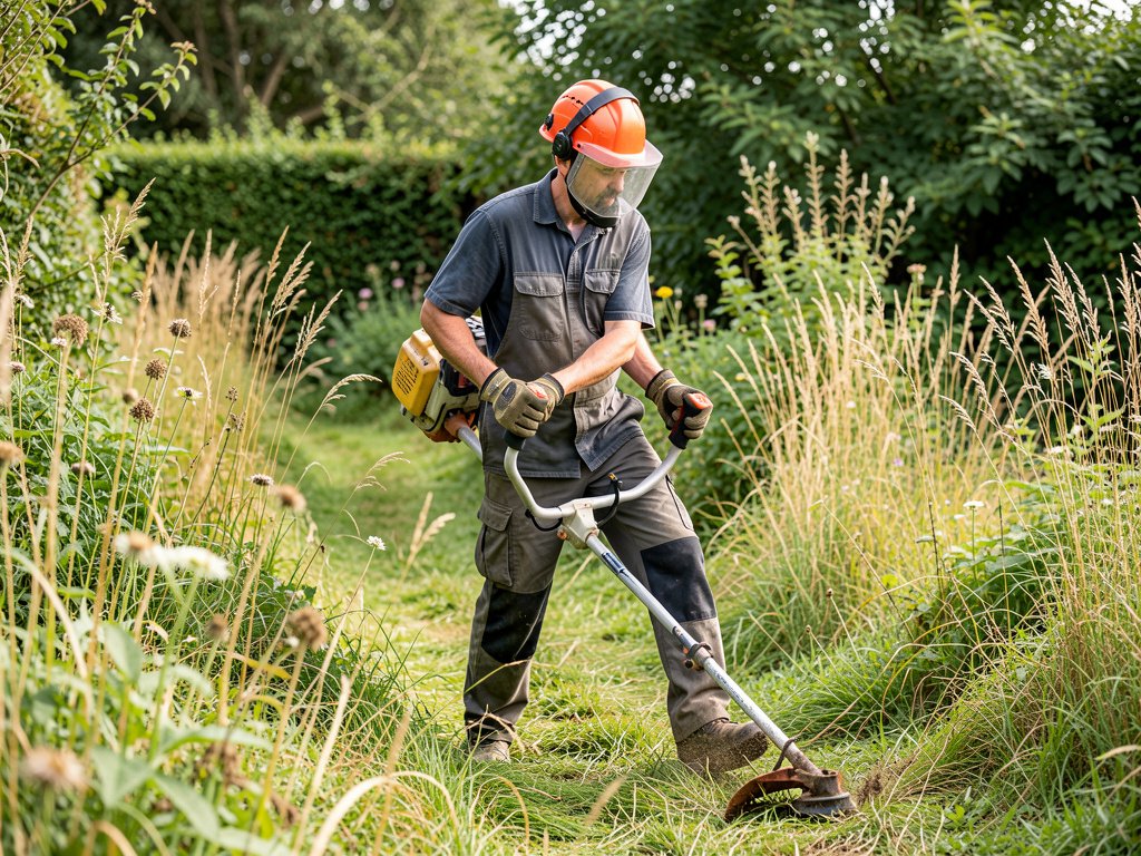 Débroussailler efficacement : choisir la bonne débroussailleuse thermique
